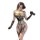 Seductive lace bodysuit featuring sheer panels and adjustable straps, perfect for sensual erotic lingerie sets.