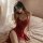 Seductive lace camisole sleepwear set featuring backless design and side slit, perfect for intimate moments. ideal for new ye...