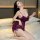 Seductive lace sleep dress for women, double-layer sheer babydoll nightgown, sensual and playful bedroom lingerie.