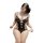 Seductive lace sleepwear set featuring intricate detailing and crisscross design, perfect for intimate moments and date night...