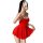 Seductive lace slip dress, vibrant red design, perfect for evening wear or sleepwear, offering pure allure and comfort.