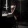 Seductive lingerie bodysuit featuring sheer mesh design, open-crotch thong dress for women, all-in-one sexy outfit.