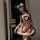 Seductive maid costume lingerie set - modest yet alluring temptation sleepwear for women, featuring a charming pink dress wit...