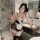 Seductive maid costume set - sexy lace & mesh sleep dress outfit for women, featuring elegant lace and mesh design, perfect f...