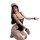 Seductive maid costume for women featuring sexy lingerie-style no-remove soft girl uniform with playful and alluring design e...