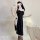 Seductive nun costume set - high-cut lingerie outfit for role play, couples intimacy & sensual dress-up