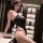 Seductive nun costume set featuring lacy mesh skirt, perfect for cosplay and adult fun.