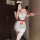 Seductive nurse costume for women featuring a sexy tight-fitting design with a pencil skirt, perfect for clubs and live strea...