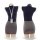 Seductive ol -inspired outfit featuring a navy turtleneck top with a gray pencil skirt, perfect for office chic style.