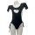 Seductive open-crotch bodysuit with sheer fabric and tie details, offering pure allure and tempting design for uniform sleepw...