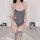 Seductive open-crotch bodysuit set featuring sexy lingerie sleepwear with a tempting pure allure design, perfect for bold fas...