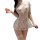 Woman wearing white lace qipao lingerie set with sheer fabric, floral patterns, and silk-feel texture for romantic sleepwear.