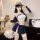 Seductive sailor uniform set for women - pure & tempting schoolgirl jk outfit, no-remove passion lingerie