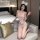 Seductive sheer lace bodysuit - transparent sensual sleepwear & bedroom play outfit for couples, featuring delicate lace desi...