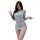 Seductive sheer lace bodysuit with off-shoulder design, offering elegant modesty and sexy allure.