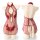 Seductive sheer lingerie set with open-crotch design, cheeky cutout, and red floral embroidery – perfect for intimate nights.