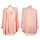 Sensual ancient chinese style lingerie set - sheer hanfu costume for romantic bedroom play, featuring elegant peach tones and...
