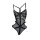 Sensual bondage bodysuit set featuring lace mesh straps and intricate designs, perfect for a daring and elegant look.