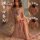 Sensual hanfu-inspired lingerie set – sheer silk bustier & matching thong, pure allure sleepwear