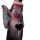 Sensual hanfu lingerie set featuring sheer floral design, elegant red accents, perfect for romantic intimate moments and luxu...