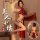 Sensual hanfu lingerie set - plus size ancient chinese style with busty bodice and matching skirt, erotic palace-inspired out...