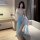 Sensual hanfu lingerie set featuring vintage embroidery, elegant design, and provocative style, perfect for romantic evening ...
