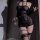 Sensual lace bondage lingerie set featuring sheer black mesh and stockings, perfect for women seeking allure and sophisticati...