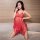 Sensual lace mesh sleepwear set featuring a sheer slip dress perfect for date night, offering pure allure and temptation in a...