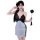 Sensual lace satin sleep dress with sheer mesh backless slit, elegant nightgown design, perfect for womens bedroom lingerie s...
