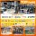 Office space with desks and chairs, featuring multiple logistics service logos such as yto, sf express, and china post, indic...