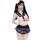 Sensual sailor uniform set - sexy sheer role play costume, college-themed lingerie outfit featuring a sailor-style bodice and...