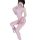 Sensual sheer bodysuit featuring neck strap and open crotch design, ultra-thin silky mink oil finish for women and men.