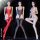 Sensual sheer bodysuit for women - tight-fit open-crotch lingerie set, perfect for bedroom romance wear