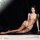 Sensual sheer bodysuit for women - tight-fit open-crotch lingerie set, perfect for bedroom romance wear