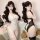 Sensual sheer lace bodysuit with open-crotch design, perfect for pure temptation. ideal erotic lingerie set featuring elegant...