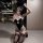 Sensual velvet lace bunny costume - seductive open-crotch bodysuit, perfect for bedroom roleplay, featuring lace details and ...