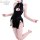 Sensual vintage qipao-inspired lingerie set - sheer mesh erotic costume for women, featuring elegant design with cutouts and ...