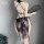 Sexy ancient chinese style lingerie set – sheer lace bodice & slit sleepwear for women, tempting qipao-inspired nightwear wit...