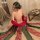 Sexy ancient chinese lingerie set - sheer hanfu costume with embroidered doudou & silk robe for romantic roleplay