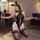 Sexy bunny girl costume set - seductive lingerie bodysuit with bow & backless design, pure-yet-alluring outfit
