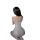 Sexy bunny girl lingerie set - pu bodycon mesh cut-out outfit, seductive no-remove costume for adults