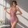 Sexy chinese-inspired lace lingerie set featuring a sheer robe and bodycon nightdress with ties, perfect for vintage qipao st...