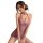 Sexy chinese-inspired lace lingerie set featuring a sheer robe and bodycon nightdress with ties, perfect for vintage qipao st...