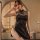 Sexy chinese-style lingerie set - vintage qipao costume with side-tie straps for role play & intimate wear