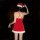 Sexy christmas bunny girl costume - naughty holiday lingerie set for new years eve & nightclub outfits, featuring a festive r...