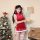 Sexy christmas lace cheongsam costume - holiday role play outfit for women, halloween & new year themed lingerie set
