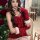 Sexy christmas lingerie dress - tight bodycon holiday outfit, naughty & cute festive costume for new year, perfect for festiv...