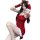 Sexy christmas lingerie dress - tight bodycon holiday outfit, naughty & cute festive costume for new year