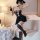 Sexy costume lingerie set - nurse, secretary, maid, kimono & police uniform sleepwear with leopard print