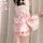 Sexy deep v anime-inspired japanese kimono lingerie set – kawaii pure-yu sleepwear & costume outfit for women, featuring a pi...
